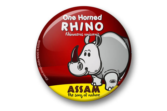 Fridge Magnet Rhino