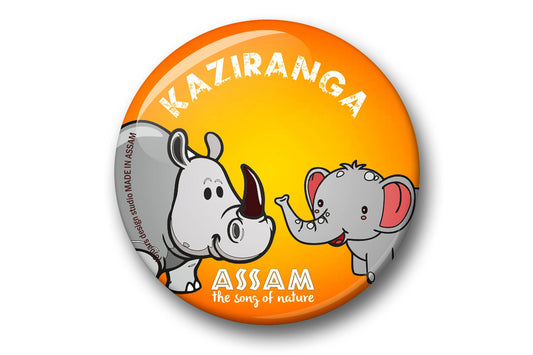 Fridge Magnet Kaziranga