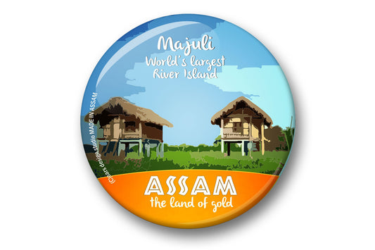 Fridge Magnet Majuli